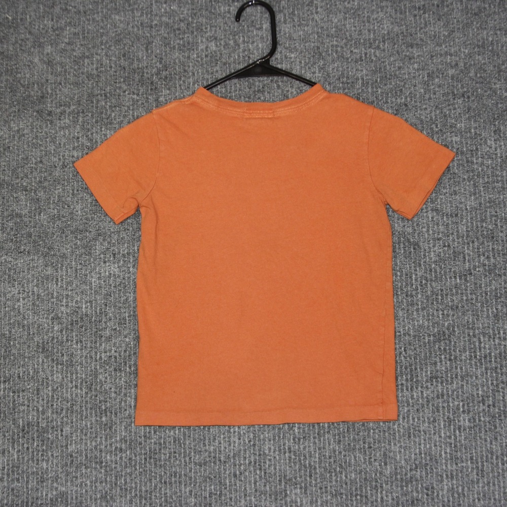 Kids‎ Polo Ralph Lauren Orange Athletic Apparel TShirt Size 5 Cotton Triple Pony - Picture 5 of 6